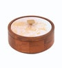 Noor Roti Box Wooden Casserole Chapati Box With Lid