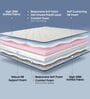 Nor Dual Side Reversible HR Foam 8 Inches Single Size Mattress in Grey Colour