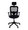 Nora High Back Ergonomic Chair In Black Colour