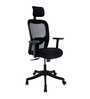Nora High Back Ergonomic Chair In Black Colour