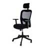 Nora High Back Ergonomic Chair In Black Colour