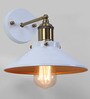 Estelle White Metal Wall Sconces
