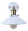 Estelle White Metal Wall Sconces