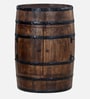Norah Solid Wood Bar Cabinet In Scratch Resistant Provincial Teak Finish
