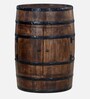 Norah Solid Wood Bar Cabinet In Scratch Resistant Provincial Teak Finish