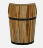 Norah Teak Wood Stool In Natural Finish