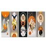 Nordic Abstract Multicolour MDF Art Panels