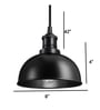 Nordic Black Metal Hanging Light
