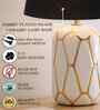 Nordic Ceramic Base Bedside Table Lamp