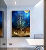 Nordic Deer Multicolour Synthetic Wood Wall Art