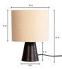 Nordic Durm Beige Table Lamp