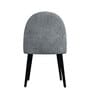 Nordic Peak Suede Dining Chair In Grey Colour