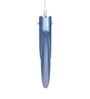 Nordic Postmodern Glass Hanging Lamp Chandelier Creativity Art Restaurant Ceiling Light G-9 Bulb Indoor Decorative Hanging Lantern for Crestaurant Bar Lighting Turquoise