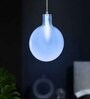 Nordic Postmodern Glass Hanging Lamp Chandelier Creativity Art Restaurant Ceiling Light G-9 Bulb Indoor Decorative Hanging Lantern for Crestaurant Bar Lighting Turquoise