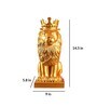 Nordic Regal Lion Resin Animal Figurine