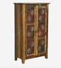 Norfolk Recycled Wood Tall Cabinet In Distress Finish