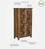 Norfolk Recycled Wood Tall Cabinet In Distress Finish