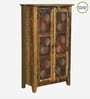 Norfolk Recycled Wood Tall Cabinet In Distress Finish