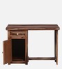 Sofia Sheesham Wood Writing Table In Rustic Teak Finish