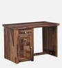 Sofia Sheesham Wood Writing Table In Rustic Teak Finish