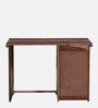 Sofia Sheesham Wood Writing Table In Rustic Teak Finish