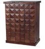 Norman Sheesham Wood Bar Cabinet in Provincial Teak Finish
