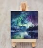 Northern Lights Mini Canvas Frame