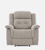 Norton  1 Seater Manual Recliner in Light Grey Colour