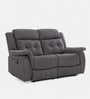 Norton  2 Seater Manual Recliner in Grey Colour