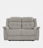 Norton  2 Seater Manual Recliner in Light Grey Colour