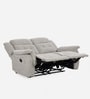 Norton  2 Seater Manual Recliner in Light Grey Colour