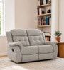 Norton  2 Seater Manual Recliner in Light Grey Colour