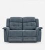 Norton 2 Seater Manual Recliner in Turquoise Colour Norton 2 Seater Manual Recliner in Turquoise Colour