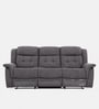 Norton  3 Seater Manual Recliner in Grey Colour