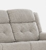 Norton  3 Seater Manual Recliner in Light Grey Colour