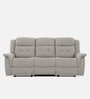 Norton  3 Seater Manual Recliner in Light Grey Colour