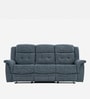 Norton 3 Seater Manual Recliner in Turquoise Colour Norton 3 Seater Manual Recliner in Turquoise Colour