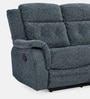 Norton 3 Seater Manual Recliner in Turquoise Colour Norton 3 Seater Manual Recliner in Turquoise Colour