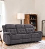 Norton 3 Seater Motorised Recliner in Grey Colour With Charging Port Norton 3 Seater Motorised Recliner in Grey Colour With Charging Port