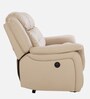 Norton Leatherette 1 Seater Motorized Recliner in Beige Colour