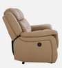 Norton Leatherette 1 Seater Motorized Recliner in Brown Colour