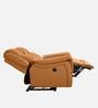 Norton Leatherette 1 Seater Motorized Recliner in Tan Colour