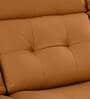 Norton Leatherette 2 Seater Manual Recliner in Tan Colour