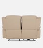 Norton Leatherette 2 Seater Motorized Recliner in Beige Colour