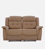 Norton Leatherette 2 Seater Motorized Recliner in Brown Colour