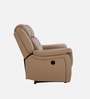 Norton Leatherette 2 Seater Motorized Recliner in Brown Colour