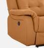 Norton Leatherette 2 Seater Motorized Recliner in Tan Colour