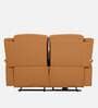 Norton Leatherette 2 Seater Motorized Recliner in Tan Colour