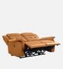 Norton Leatherette 2 Seater Motorized Recliner in Tan Colour