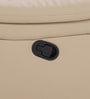 Norton Leatherette 3 Seater Manual Recliner in Beige Colour